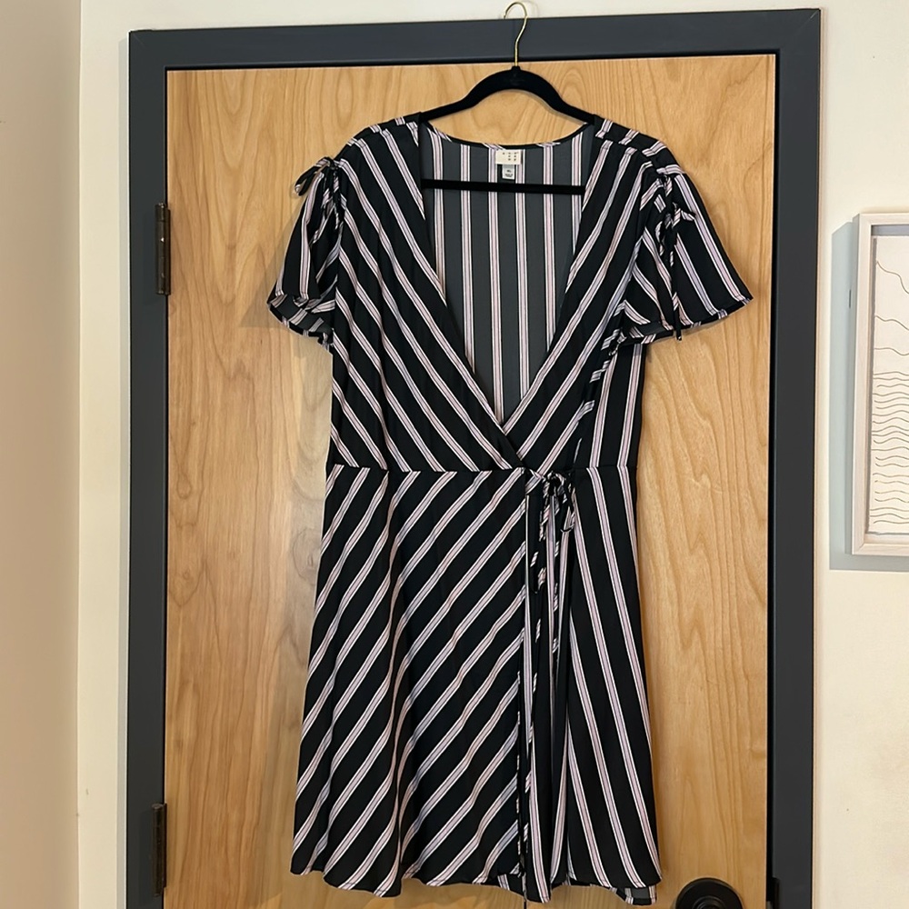 Worn once wrap dress